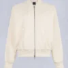 Mix Media Bomber Jacket