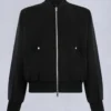 Mix Media Bomber Jacket
