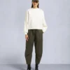 Mix Media Crewneck Sweatshirt