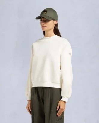Mix Media Crewneck Sweatshirt