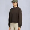 Mix Media Crewneck Sweatshirt
