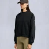 Mix Media Crewneck Sweatshirt