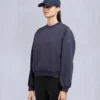 Mix Media Crewneck Sweatshirt
