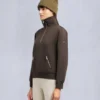 Mix Media Quarter Zip Sweater