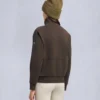 Mix Media Quarter Zip Sweater