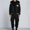 Nhl X Moose Knuckles Bruins Bomber Jacket