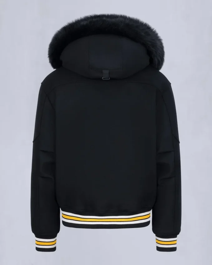 Nhl X Moose Knuckles Bruins Bomber Jacket