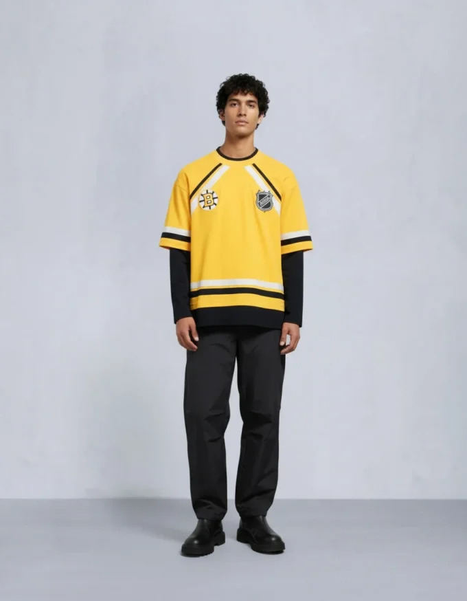 Nhl X Moose Knuckles Bruins Tee
