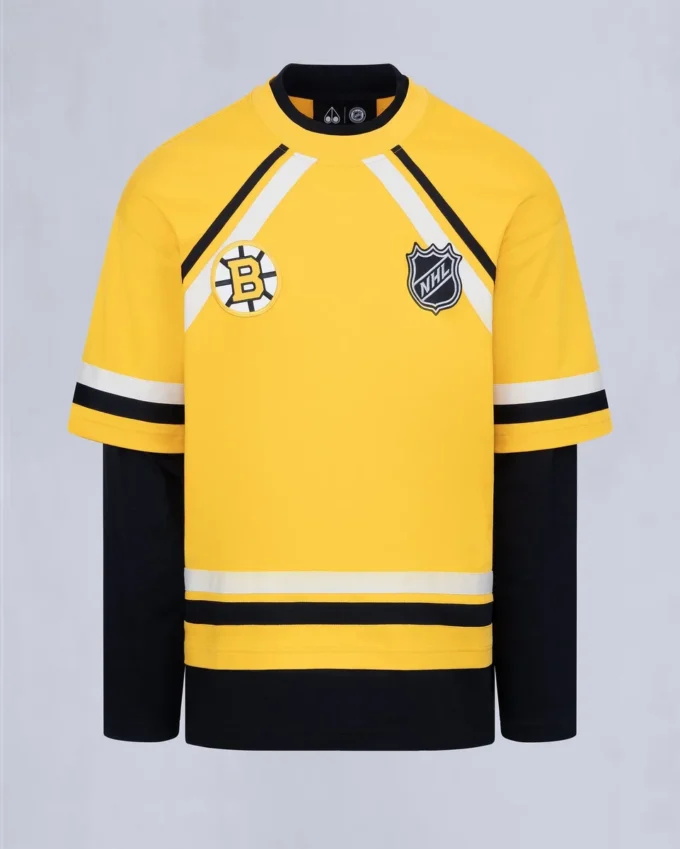 Nhl X Moose Knuckles Bruins Tee