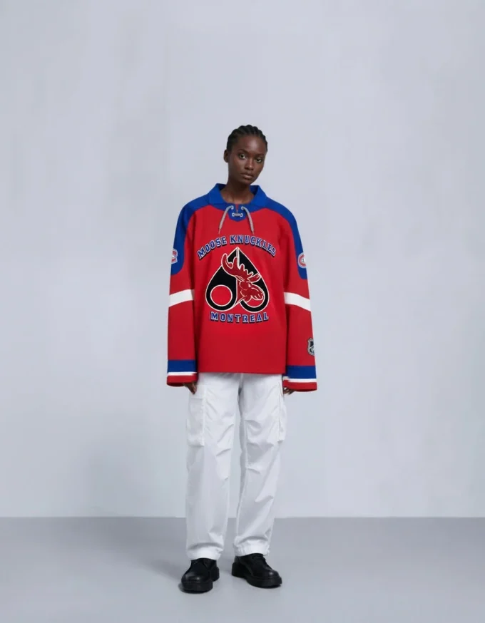 Nhl X Moose Knuckles Canadiens Polo