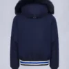 Nhl X Moose Knuckles Maple Leafs Bomber Jacket