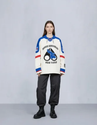 Nhl X Moose Knuckles Rangers Polo