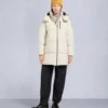 Nyluxe Chelia Shearling Trim 3Q Jacket