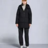 Nyluxe Chelia Shearling Trim 3Q Jacket