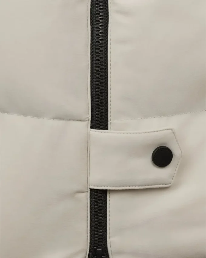 Nyluxe Chelia Shearling Trim Parka