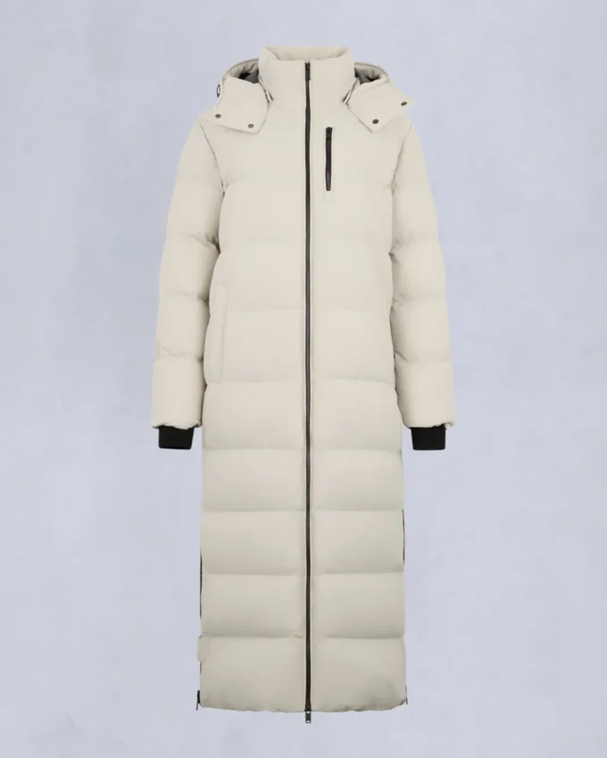 Nyluxe Chelia Shearling Trim Parka