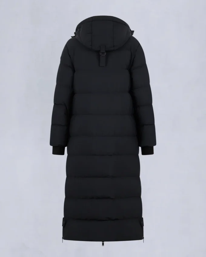 Nyluxe Chelia Shearling Trim Parka