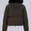 Nyluxe Misti Shearling Trim Puffer