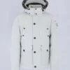 Onyx Round Island Shearling Trim Jacket