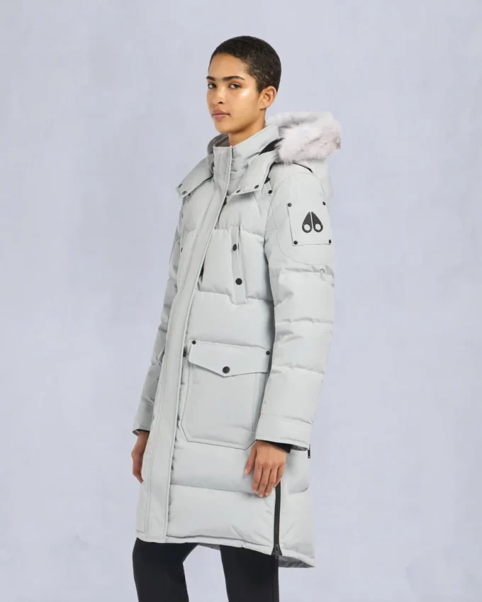 Onyx Shearling Causapscal Parka