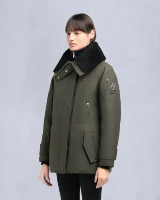 Original Aurora Shearling Trim Jacket