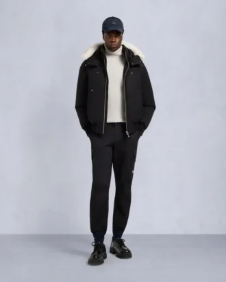 Original Ballistic Shearling Trim Bomber Jacket