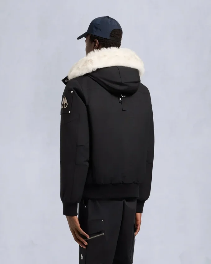 Original Ballistic Shearling Trim Bomber Jacket