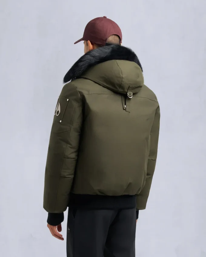 Original Ballistic Shearling Trim Bomber Jacket