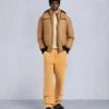 Original Ballistic Shearling Trim Bomber Jacket