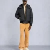 Original Ballistic Shearling Trim Bomber Jacket