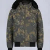Original Ballistic Shearling Trim Bomber Jacket