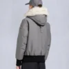 Original Debbie Shearling Trim Bomber Jacket
