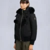 Original Debbie Shearling Trim Bomber Jacket
