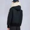 Original Debbie Shearling Trim Bomber Jacket