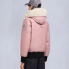 Original Debbie Shearling Trim Bomber Jacket