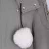 Original Debbie Shearling Trim Bomber Jacket