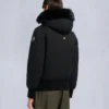 Original Debbie Shearling Trim Bomber Jacket