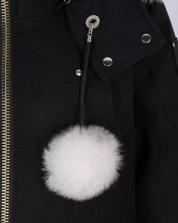 Original Debbie Shearling Trim Bomber Jacket