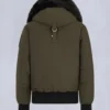 Original Debbie Shearling Trim Bomber Jacket
