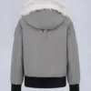 Original Debbie Shearling Trim Bomber Jacket