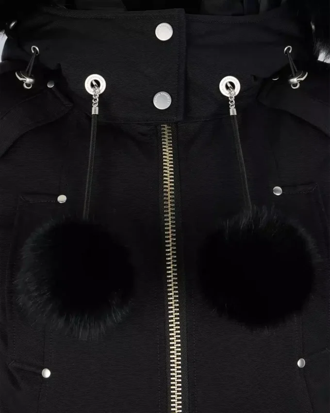 Original Debbie Shearling Trim Bomber Jacket