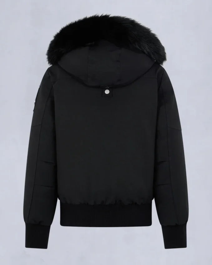 Original Debbie Shearling Trim Bomber Jacket