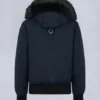 Original Debbie Shearling Trim Bomber Jacket