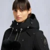 Original Debbie Shearling Trim Bomber Jacket