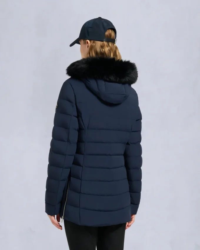 Roselawn Shearling Trim Jacket