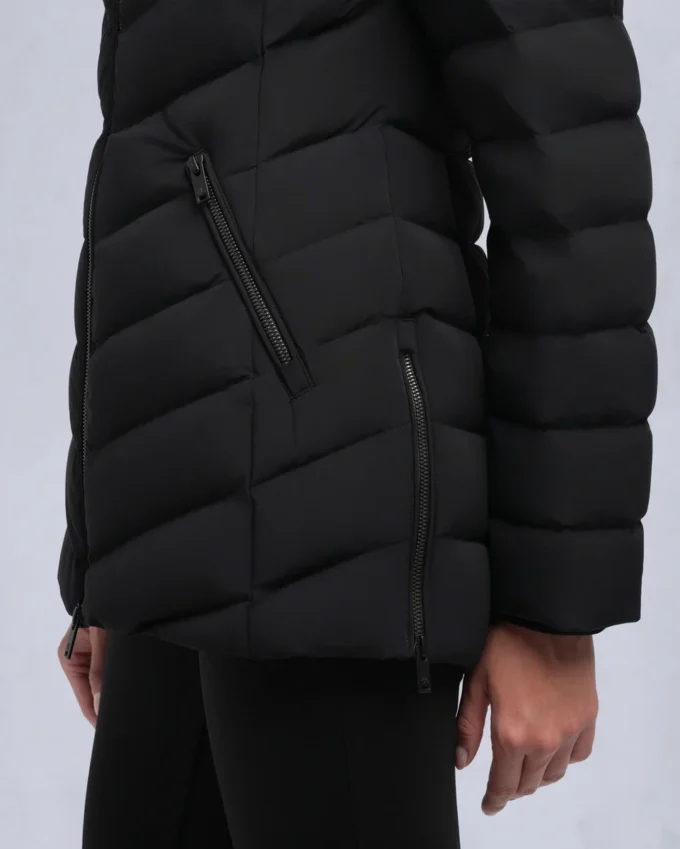 Roselawn Shearling Trim Jacket